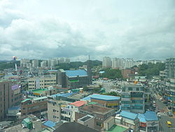 韓国忠清南道唐津市 市街地その２